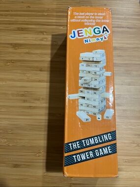 Tumbling Tower Game - Orange